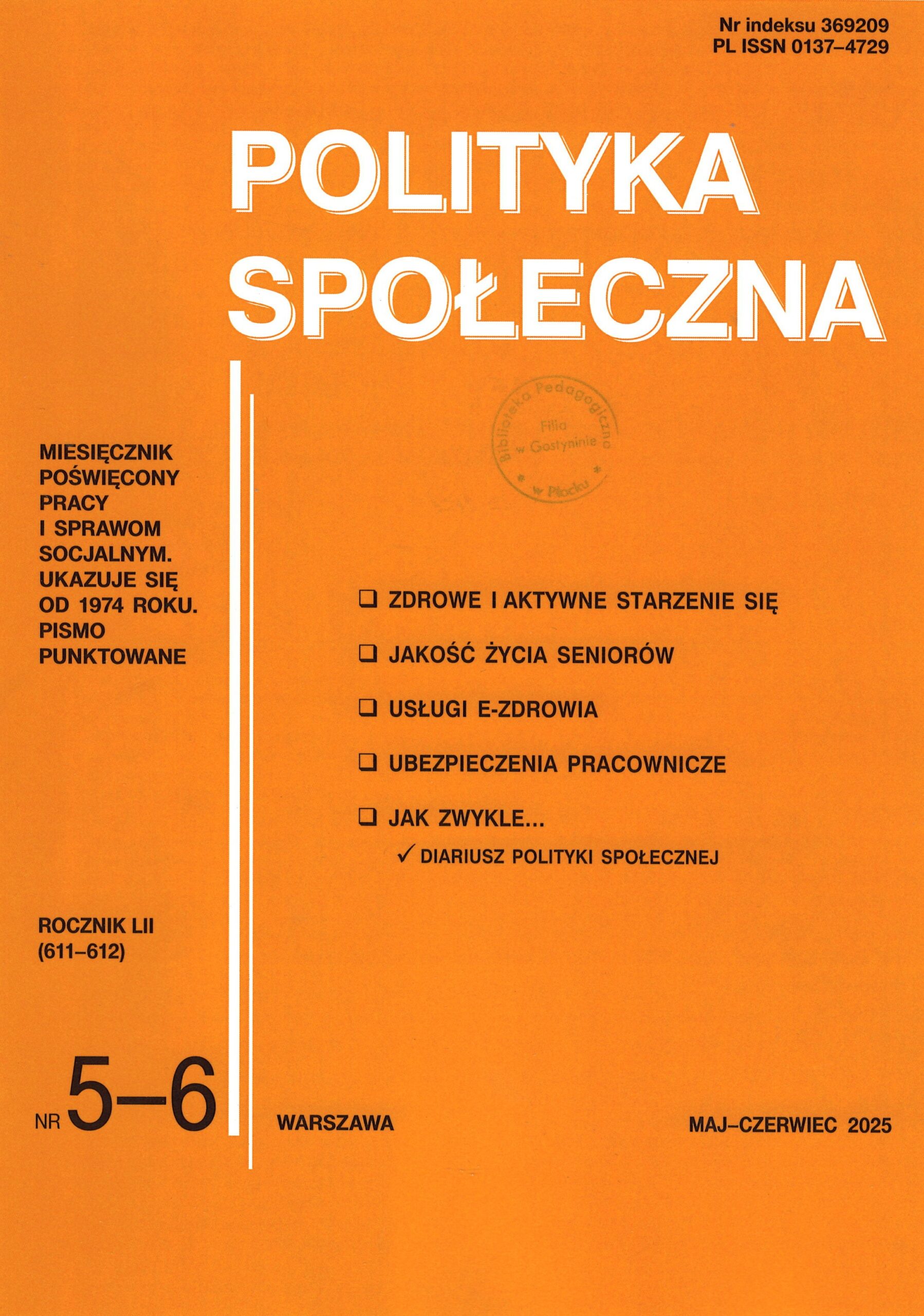 Polityka Społeczna