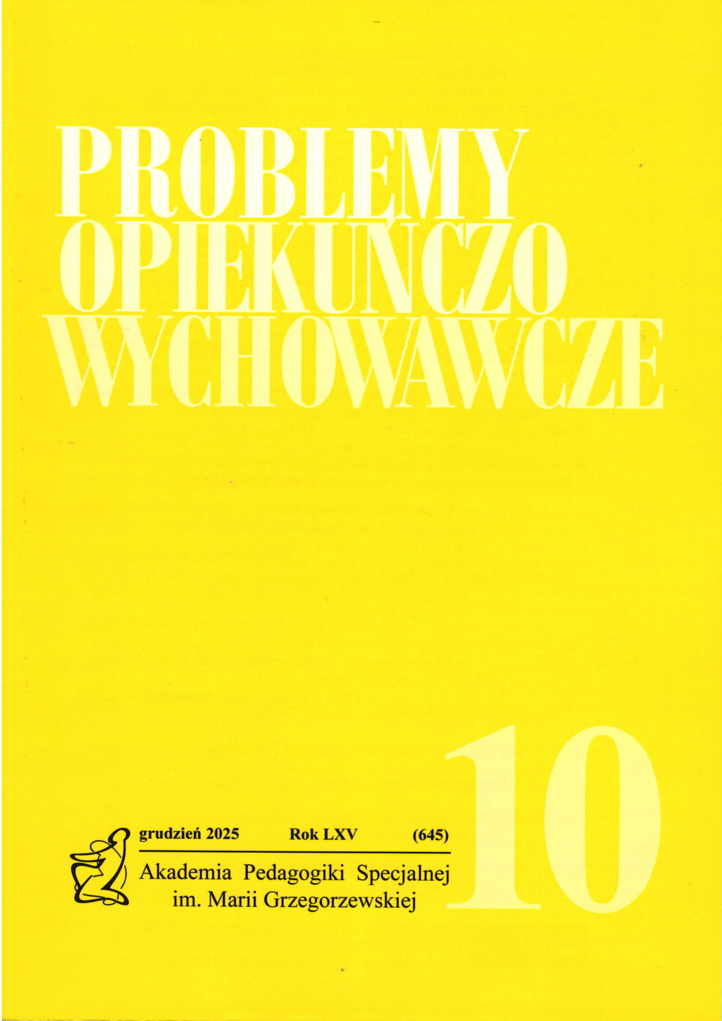 Problemy Opiekuńczo-Wychowawcze