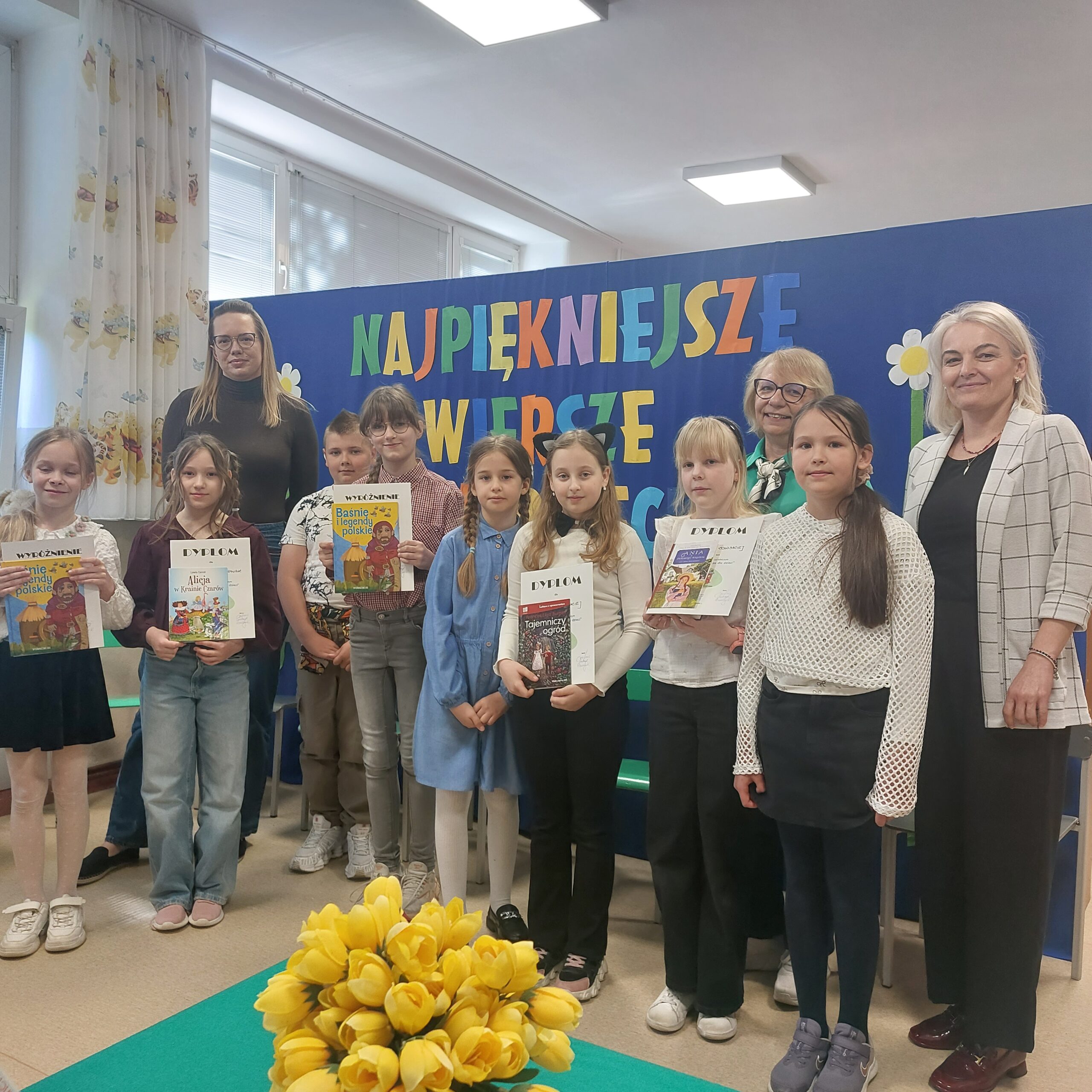 Radość z poezji w szkolnej bibliotece