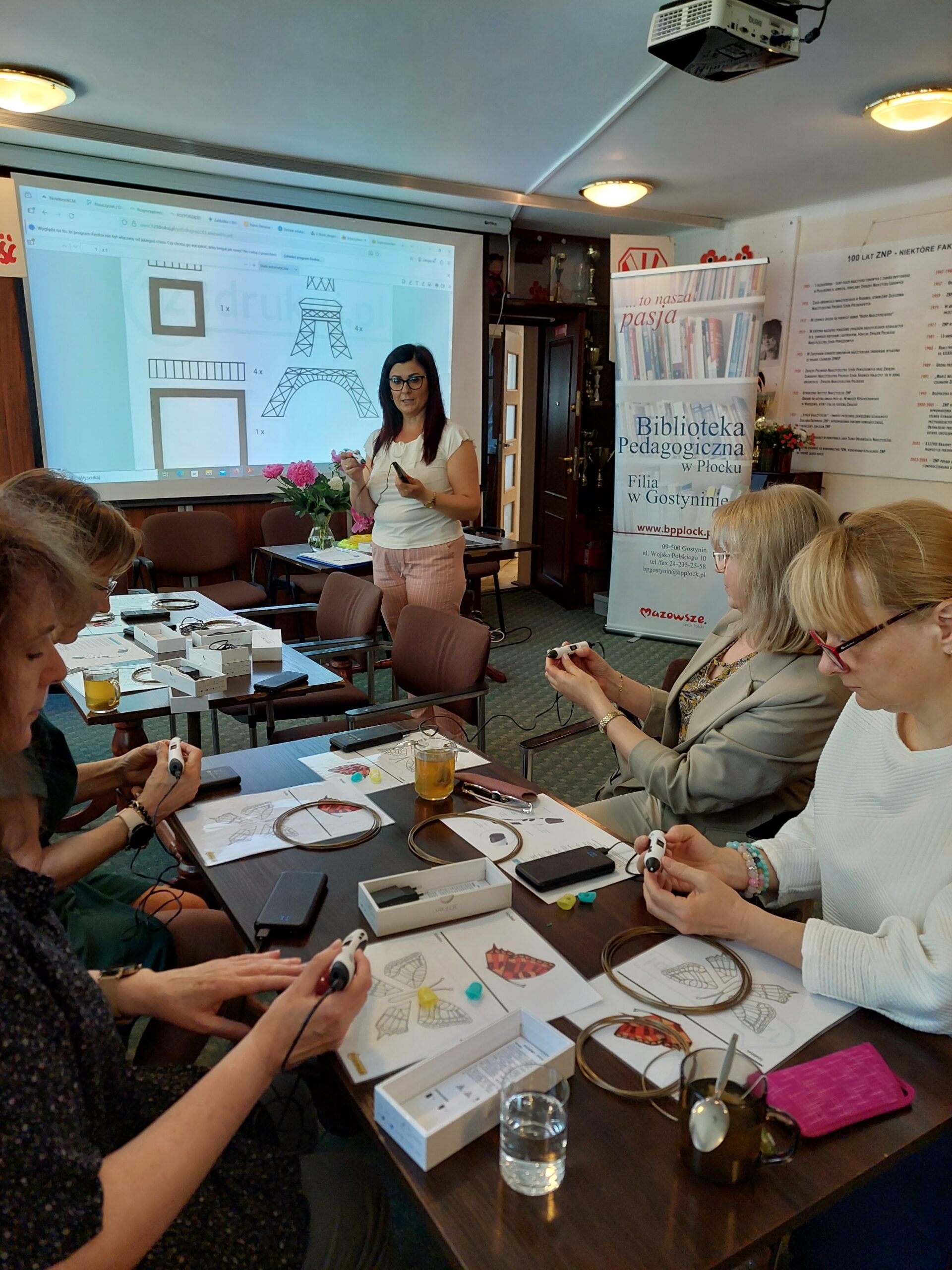 Spotkanie nauczycieli bibliotekarzy w Bibliotece Pedagogicz…