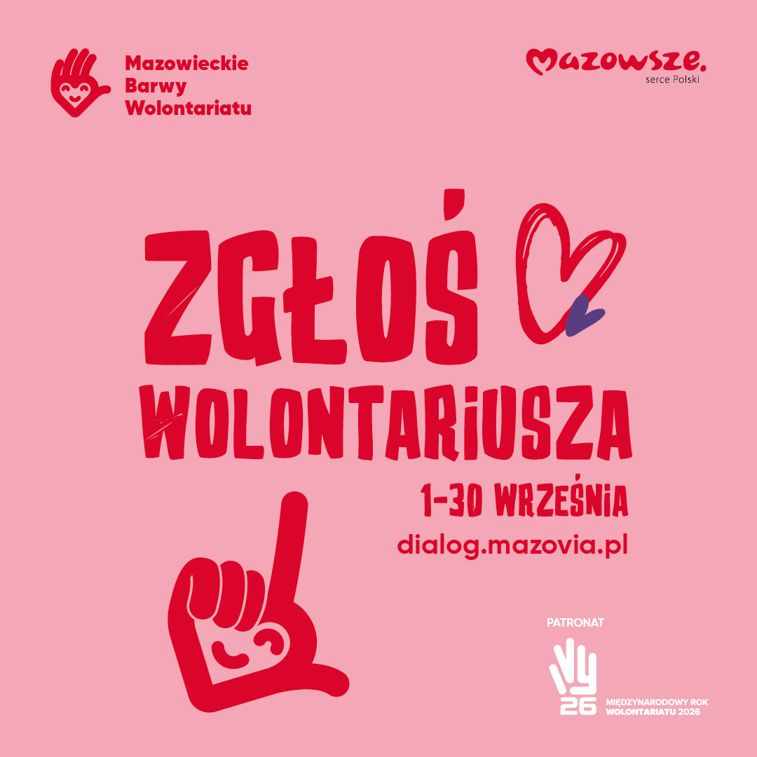 Mazowieckie Barwy Wolontariatu – zgłoś swojego kandydata!