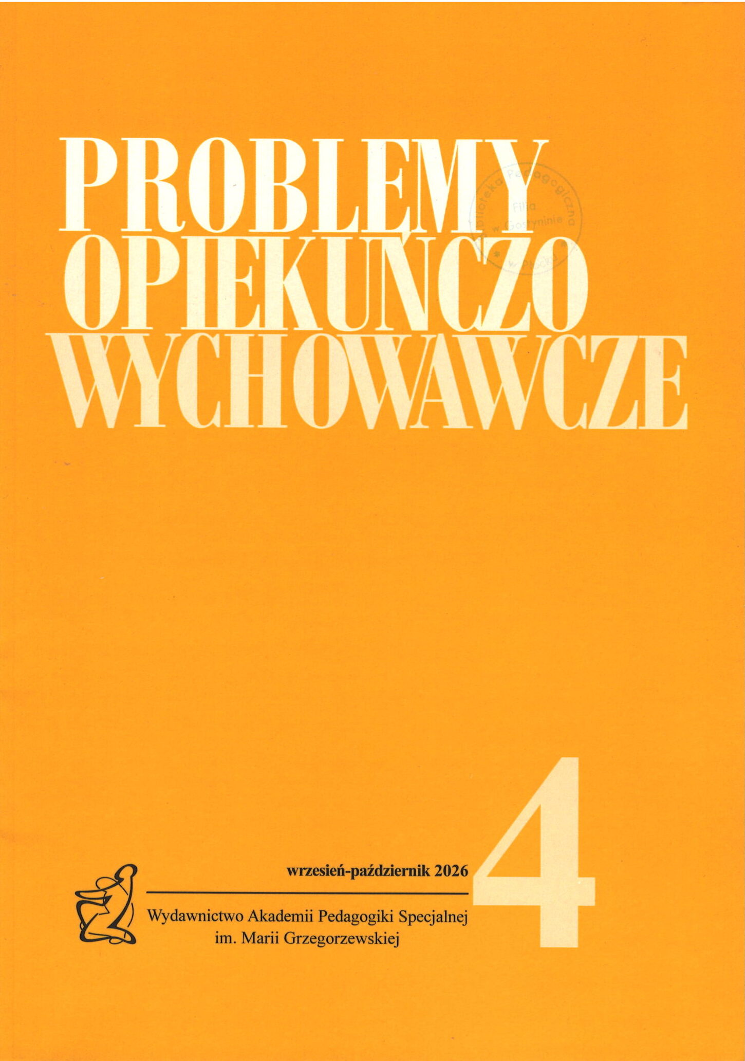 Problemy Opiekuńczo-Wychowawcze